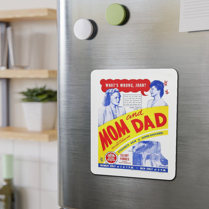 MOM AND DAD 1945 Movie Poster - Refrigerator Magnet-The Sticker Space