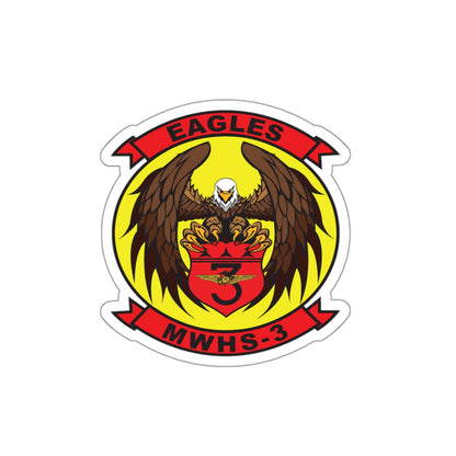 Marine Wing Headquarters Squadron 3 (USMC) STICKER Vinyl Kiss-Cut Decal