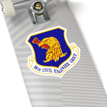 96 Civil Engineer Group AFMC (U.S. Air Force) STICKER Vinyl Kiss-Cut Decal