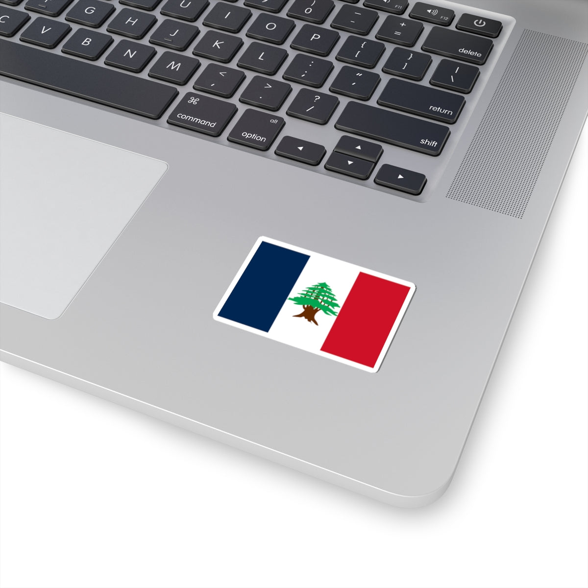 Flag of Lebanon 1920-1943 (Lebanon) STICKER Vinyl Kiss-Cut Decal