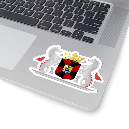 Almere wapen (Netherlands) (Coat of Arms) STICKER Vinyl Kiss-Cut Decal