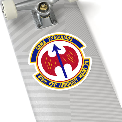 376th Expeditionary Aircraft Maintenance Squadron (U.S. Air Force) STICKER Vinyl Kiss-Cut Decal