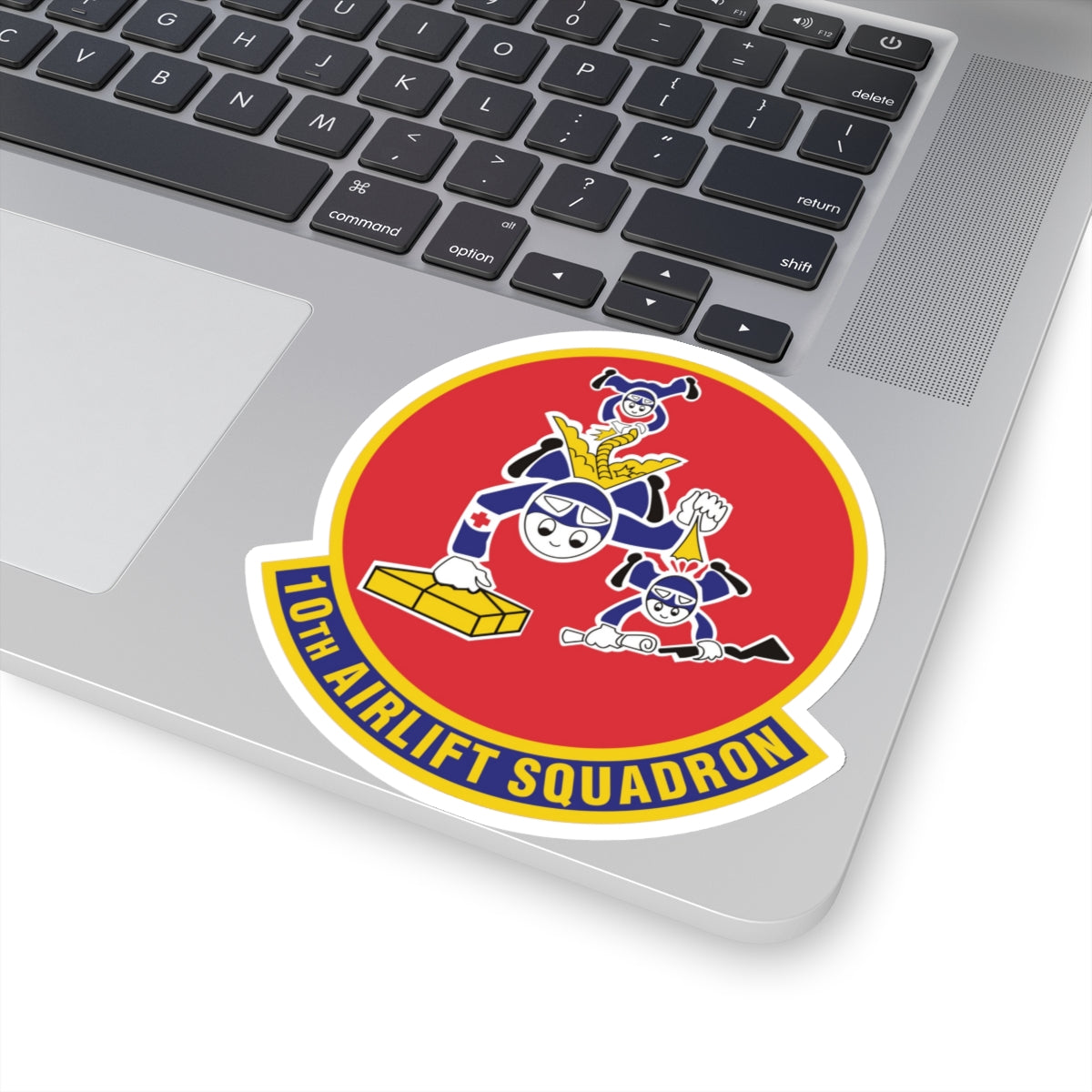 10th Airlift Squadron 2 (U.S. Air Force) STICKER Vinyl Kiss-Cut Decal