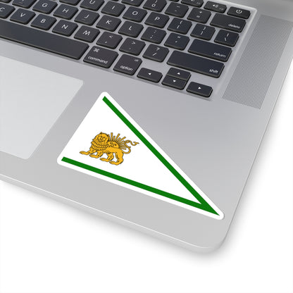 Zand Dynasty flag (Iran) STICKER Vinyl Kiss-Cut Decal
