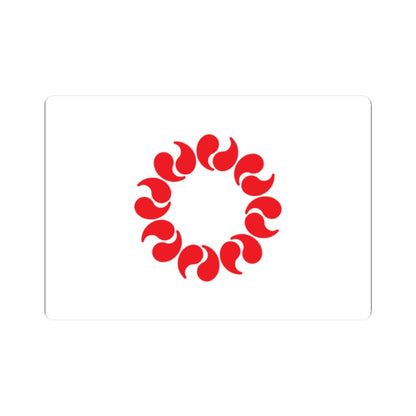 Flag of Saitama Prefecture (Japan) STICKER Vinyl Kiss-Cut Decal