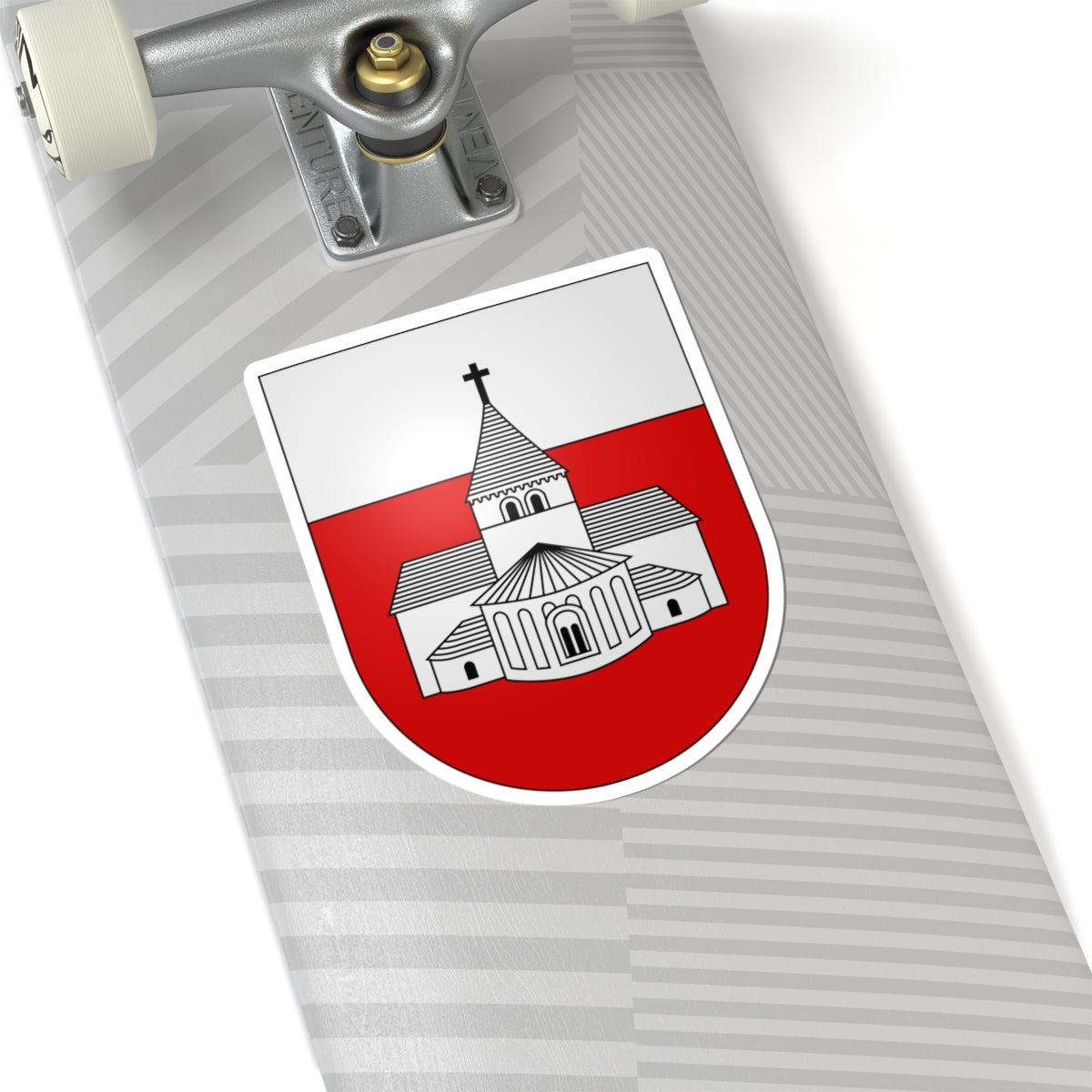 Saint-Sulpice-coat of arms (Switzerland) (Coat of Arms) STICKER Vinyl Kiss-Cut Decal