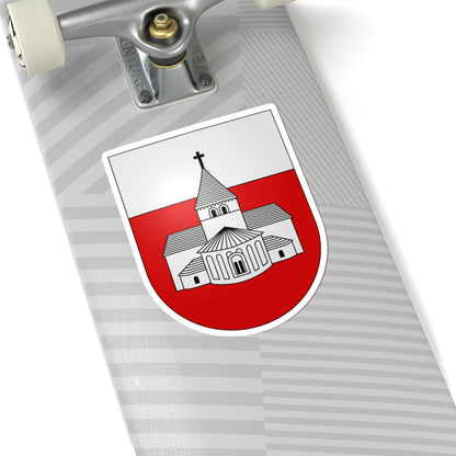 Saint-Sulpice-coat of arms (Switzerland) (Coat of Arms) STICKER Vinyl Kiss-Cut Decal