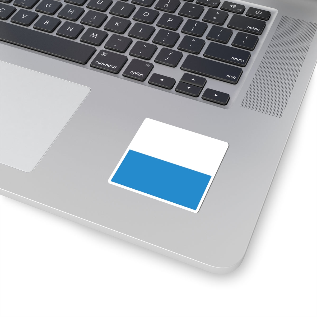 Flag of Canton of Lucerne (Switzerland) STICKER Vinyl Kiss-Cut Decal