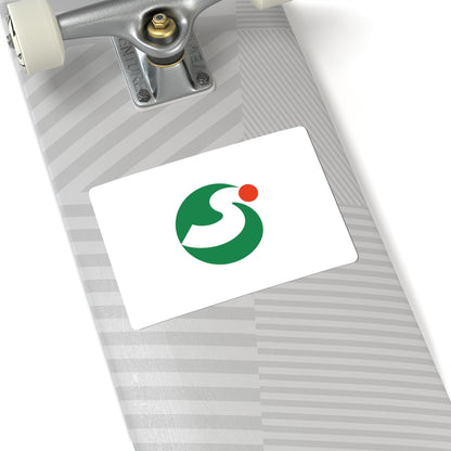 Flag of Sakai Fukui (Japan) STICKER Vinyl Kiss-Cut Decal