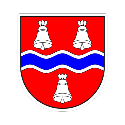 Savognin wappen (Switzerland) (Coat of Arms) STICKER Vinyl Kiss-Cut Decal