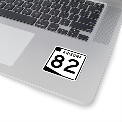 Arizona 82 (Arizona) (Road Sign) STICKER Vinyl Kiss-Cut Decal