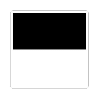 Flag of Canton of Fribourg (Switzerland) STICKER Vinyl Kiss-Cut Decal