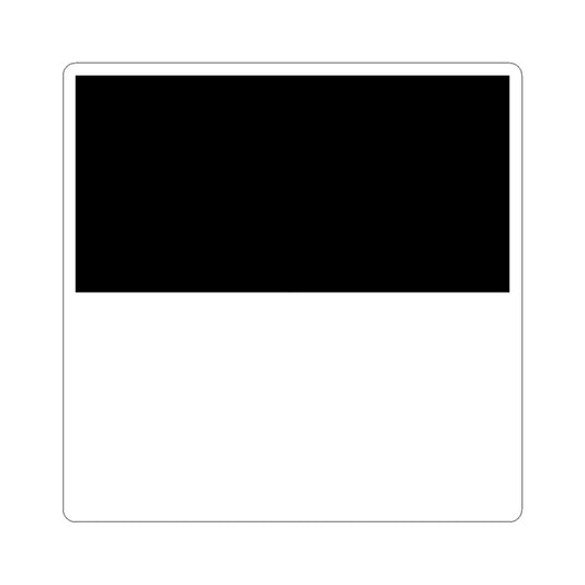Flag of Canton of Fribourg (Switzerland) STICKER Vinyl Kiss-Cut Decal
