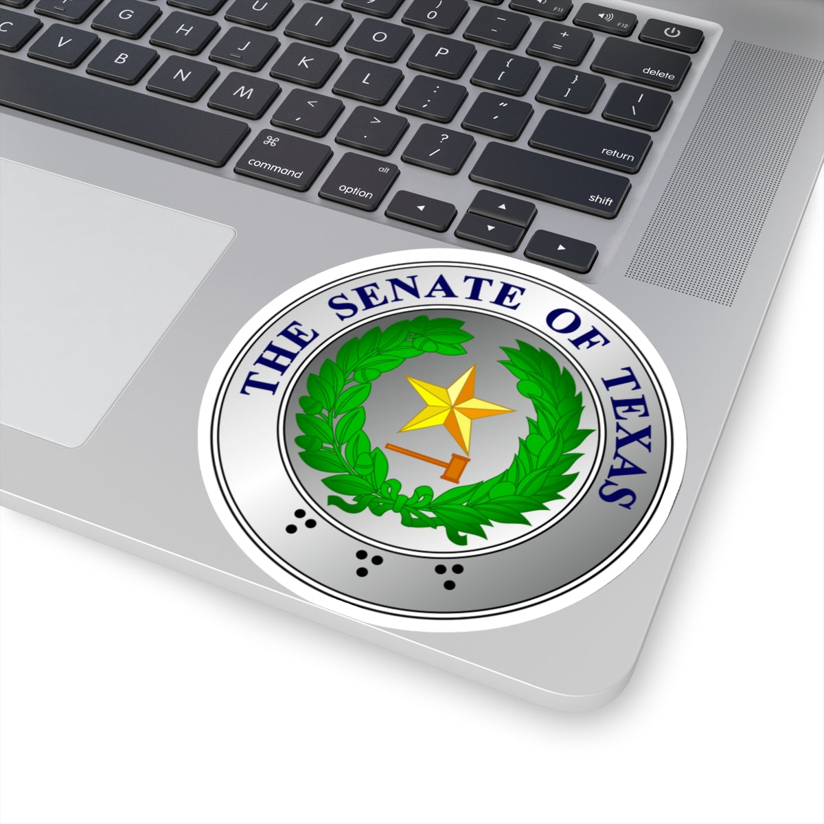 Seal of State Senate of Texas - STICKER Vinyl Kiss-Cut Decal