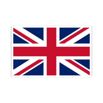 Flag of the United Kingdom 5-8 (United Kingdom) STICKER Vinyl Kiss-Cut Decal