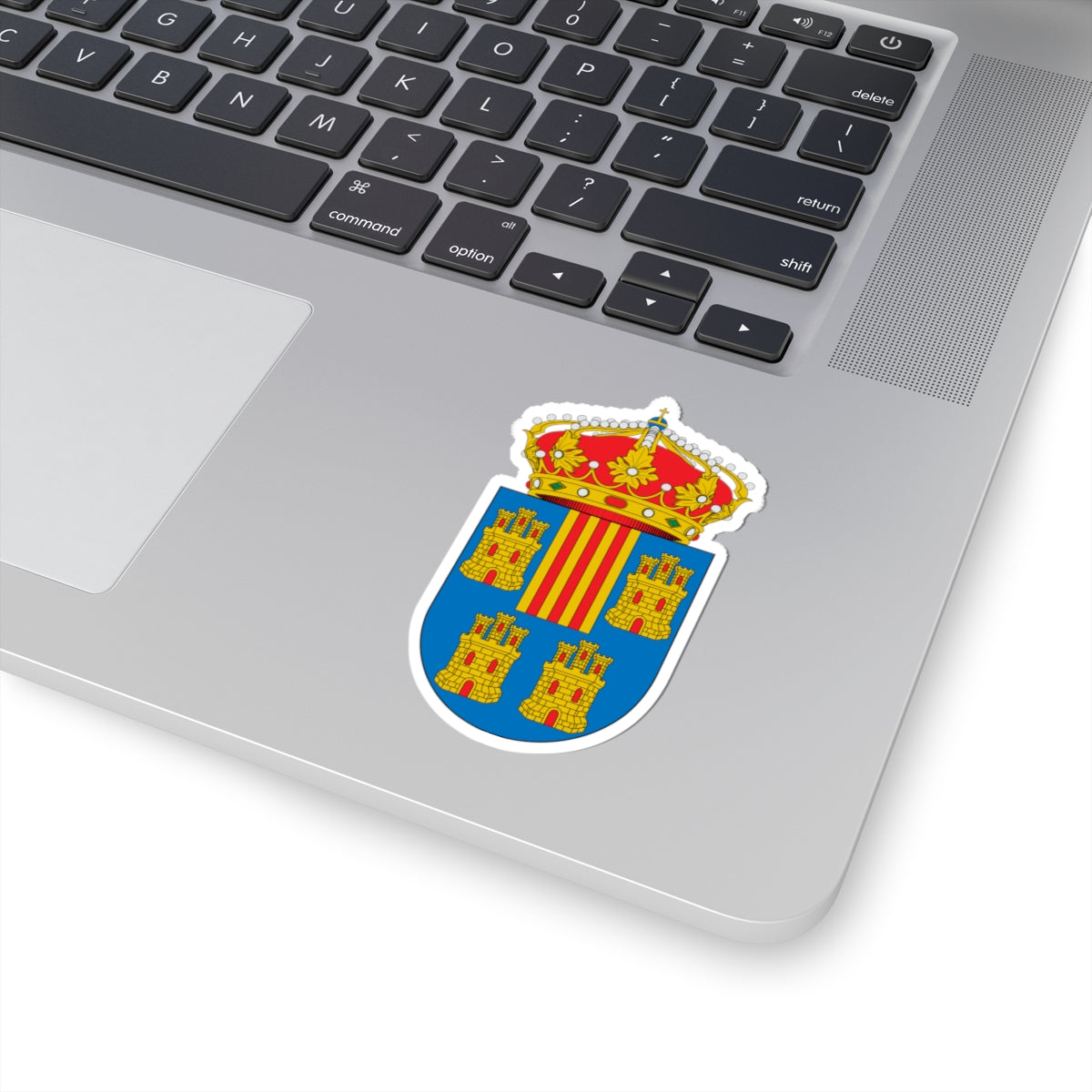 Escudo de Lascuarre (Spain) (Coat of Arms) STICKER Vinyl Kiss-Cut Decal