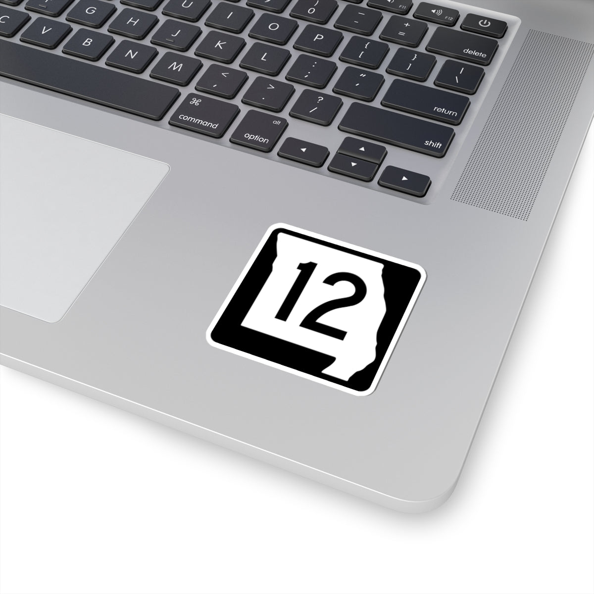 MO-12 (Missouri) (Road Sign) STICKER Vinyl Kiss-Cut Decal