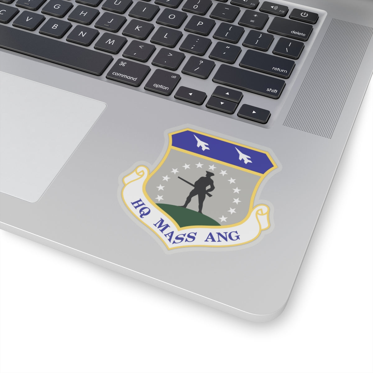 Headquarters Massachusetts Air National Guard (U.S. Air Force) STICKER Vinyl Kiss-Cut Decal