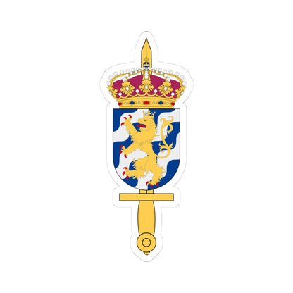 Södra militärdistriktsstaben vapen (Sweden) (Coat of Arms) STICKER Vinyl Kiss-Cut Decal