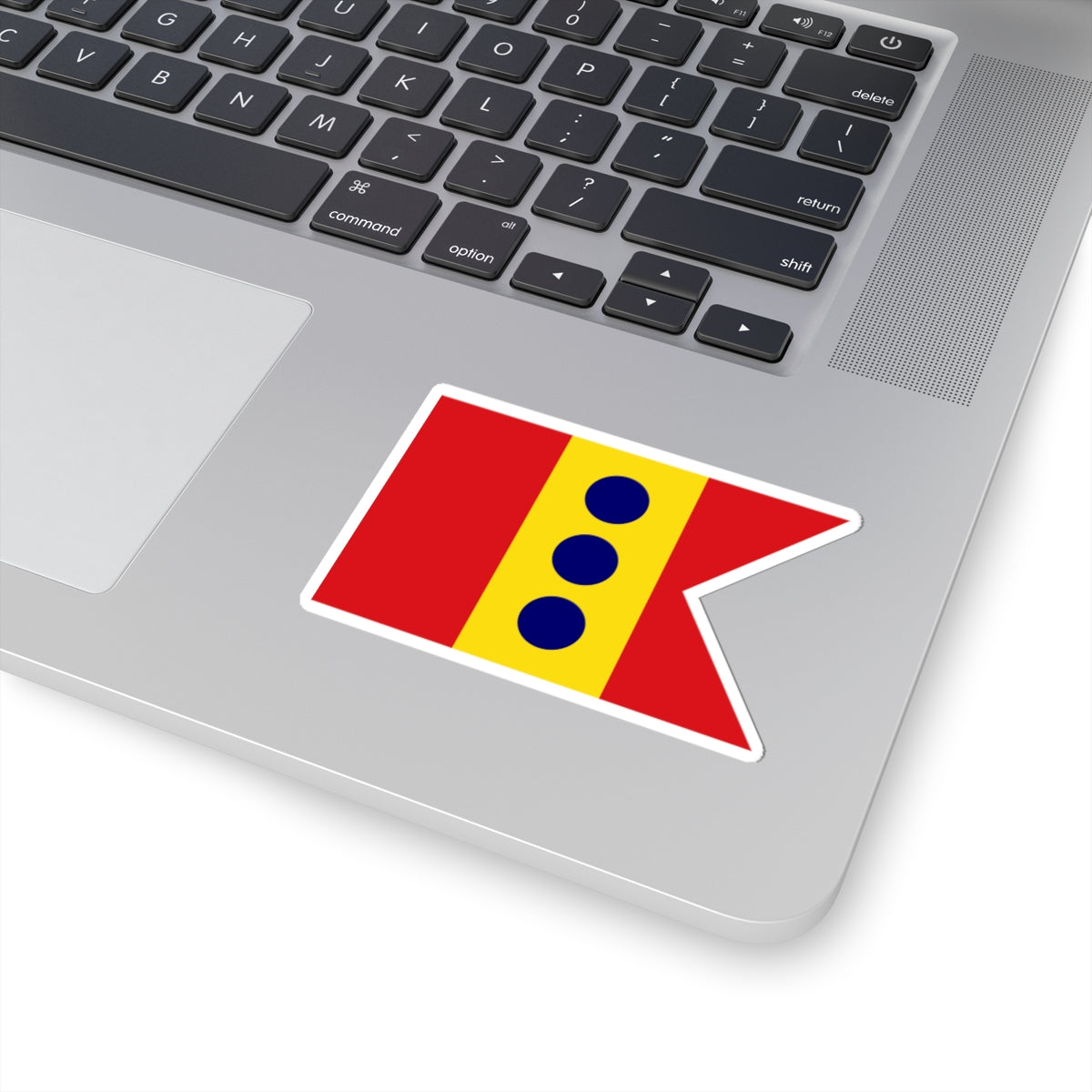 Flag of Lieutenant General Spain 1923-1931 1938-1977 (Spain) STICKER Vinyl Kiss-Cut Decal