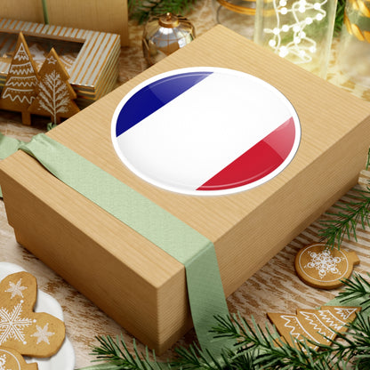France flag icon (France) STICKER Vinyl Kiss-Cut Decal