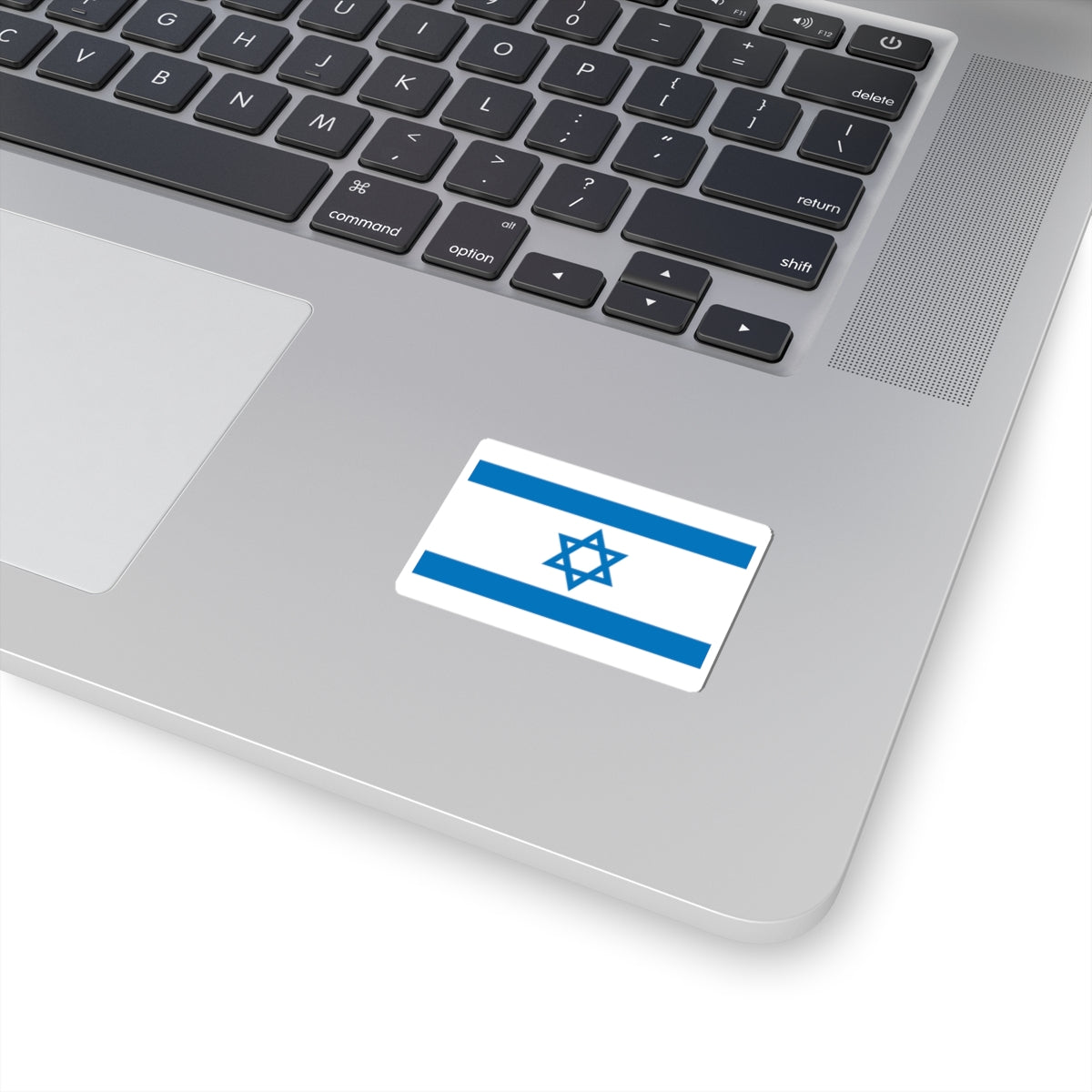 Flag of Israel Pale Blue 3-2 (Israel) STICKER Vinyl Kiss-Cut Decal