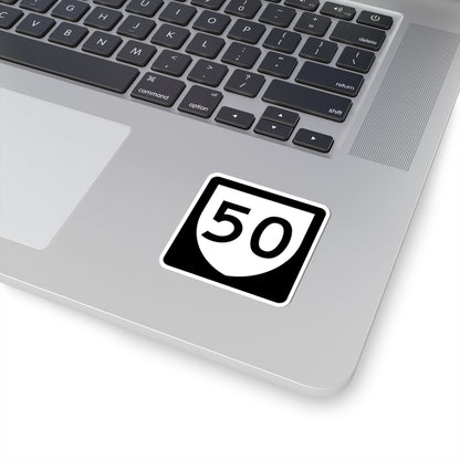 PR urban primary 50 (Puerto Rico) (Road Sign) STICKER Vinyl Kiss-Cut Decal
