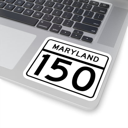 MD Route 150 (Maryland) (Road Sign) STICKER Vinyl Kiss-Cut Decal