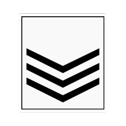 Kenya AirForce OR 6 (Kenya) (Military Rank) STICKER Vinyl Kiss-Cut Decal