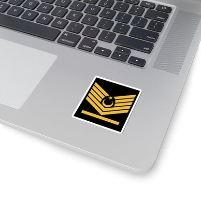 Başçavuş rütbe (Turkey) (Military Rank) STICKER Vinyl Kiss-Cut Decal