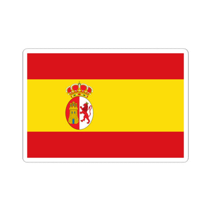 Flag of Spain 1785-1873 1875-1931 (Argentina) STICKER Vinyl Kiss-Cut Decal