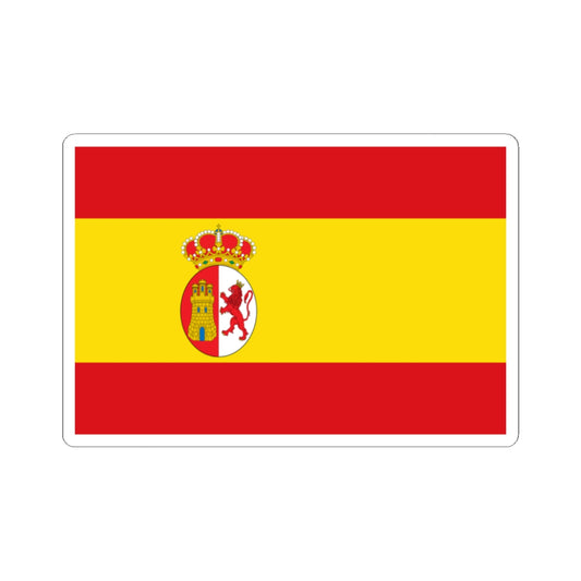 Flag of Spain 1785-1873 1875-1931 (Argentina) STICKER Vinyl Kiss-Cut Decal