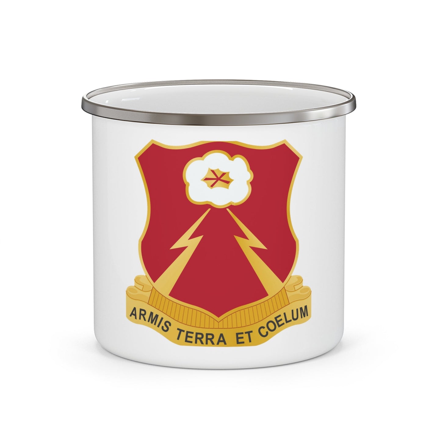 149th Antiaircraft Artillery Automatic Weapons Battalion (U.S. Army) 12oz Enamel Mug-12oz-The Sticker Space