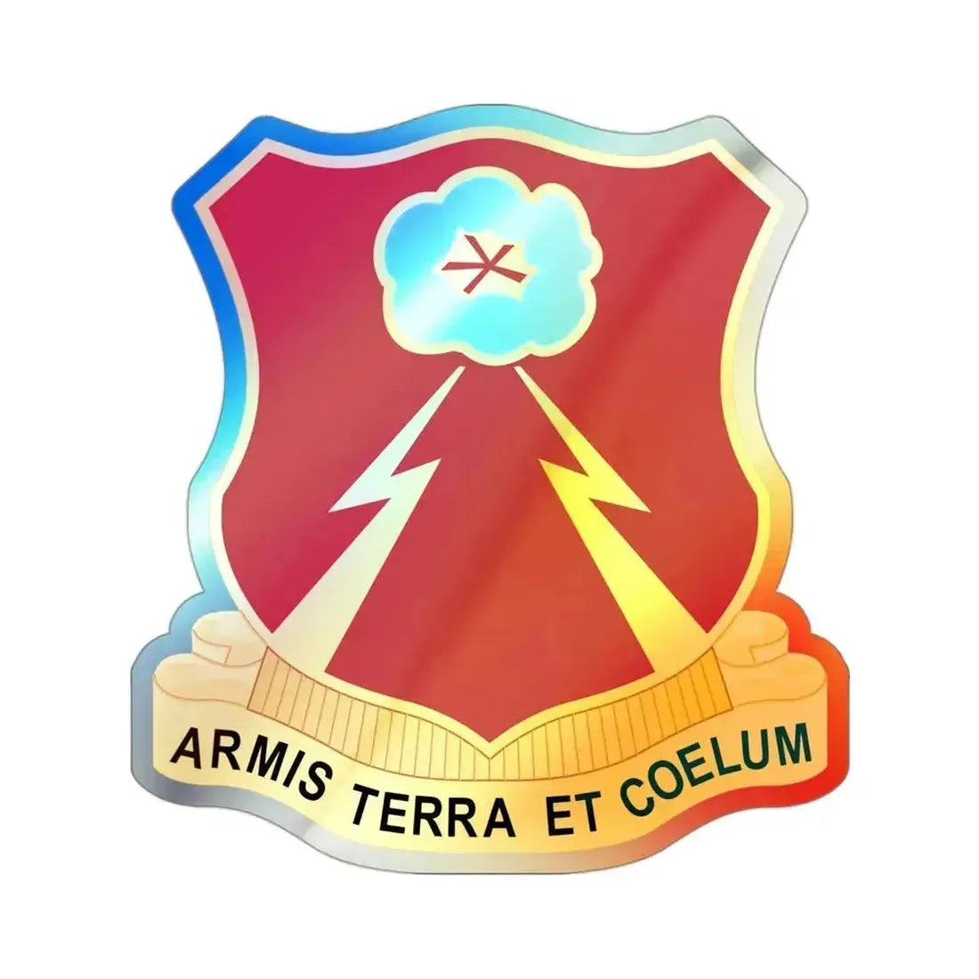 149th Antiaircraft Artillery Automatic Weapons Battalion (U.S. Army) Holographic STICKER Die-Cut Vinyl Decal 3 Inch Holographic - The Sticker Space