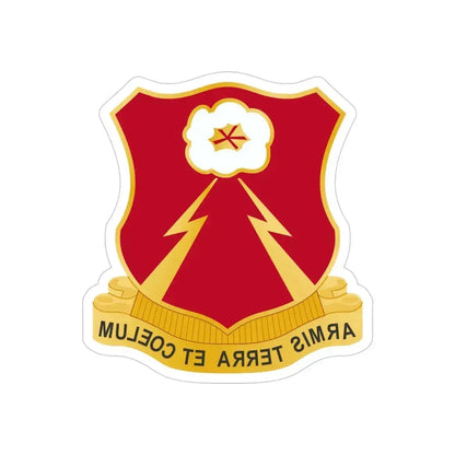 149th Antiaircraft Artillery Automatic Weapons Battalion (U.S. Army) REVERSE PRINT Transparent Die-Cut STICKER 4 Inch Die-Cut Transparent - The Sticker Space