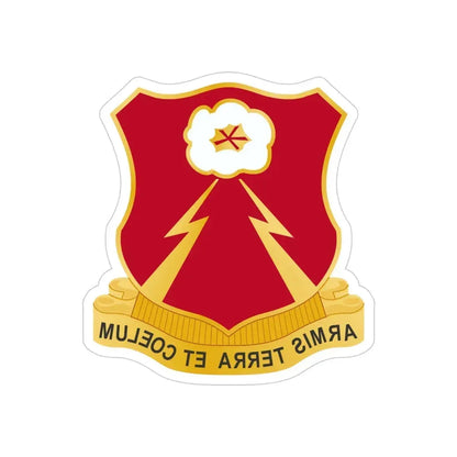 149th Antiaircraft Artillery Automatic Weapons Battalion (U.S. Army) REVERSE PRINT Transparent Die-Cut STICKER - The Sticker Space