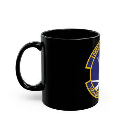 149th Security Forces Squadron (U.S. Air Force) Black Coffee Mug-The Sticker Space