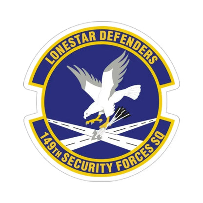 149th Security Forces Squadron (U.S. Air Force) STICKER Vinyl Die-Cut Decal 2 Inch - The Sticker Space
