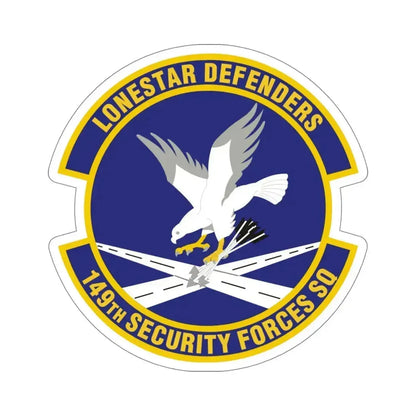 149th Security Forces Squadron (U.S. Air Force) STICKER Vinyl Die-Cut Decal 5 Inch - The Sticker Space