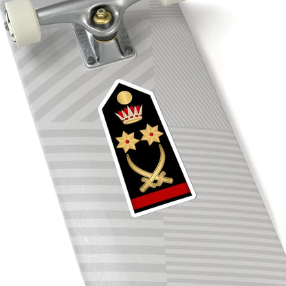 14.RBNF GEN (Bahrain) (Military Rank) STICKER Vinyl Kiss-Cut Decal - The Sticker Space