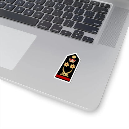 14.RBNF GEN (Bahrain) (Military Rank) STICKER Vinyl Kiss-Cut Decal - The Sticker Space