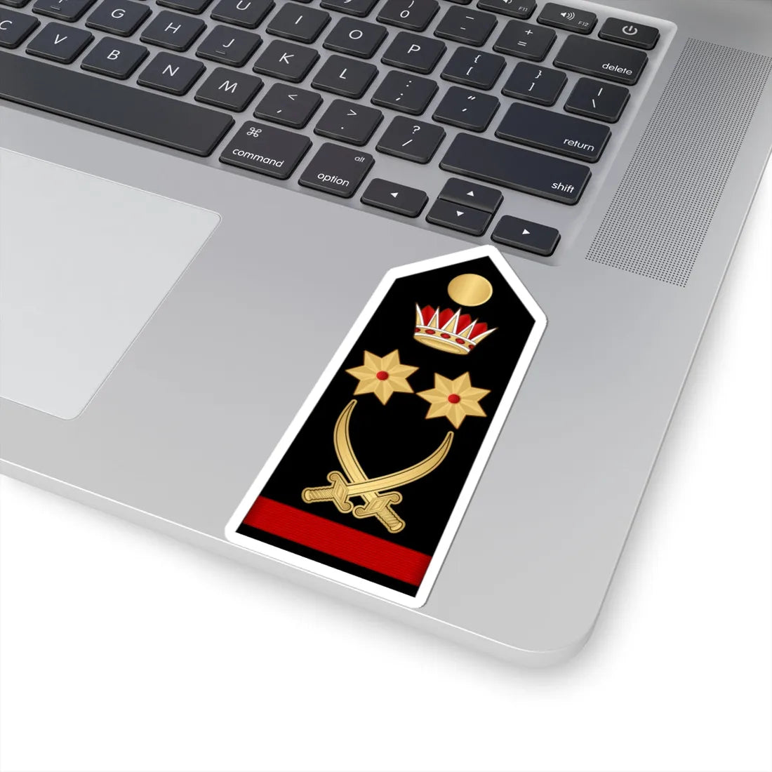 14.RBNF GEN (Bahrain) (Military Rank) STICKER Vinyl Kiss-Cut Decal - The Sticker Space