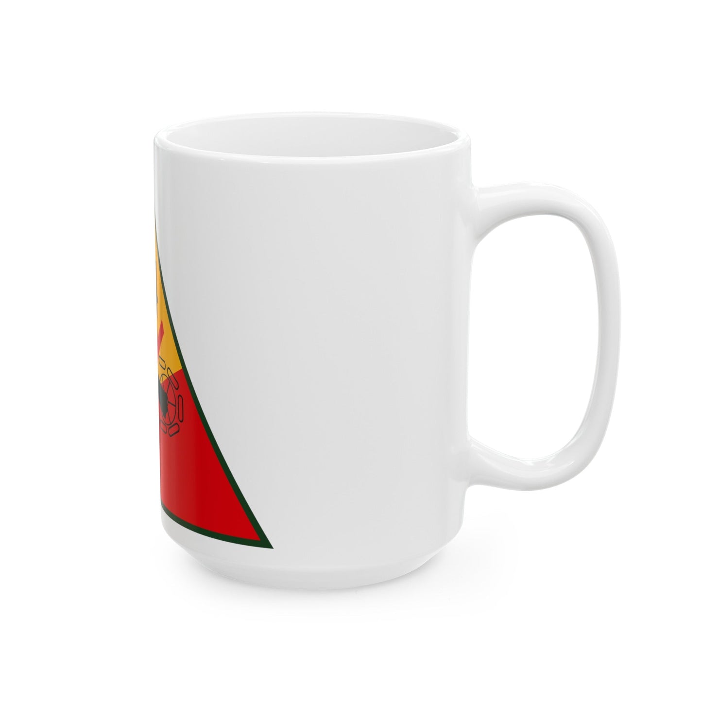 14th Armored Division (U.S. Army) White Coffee Mug-The Sticker Space