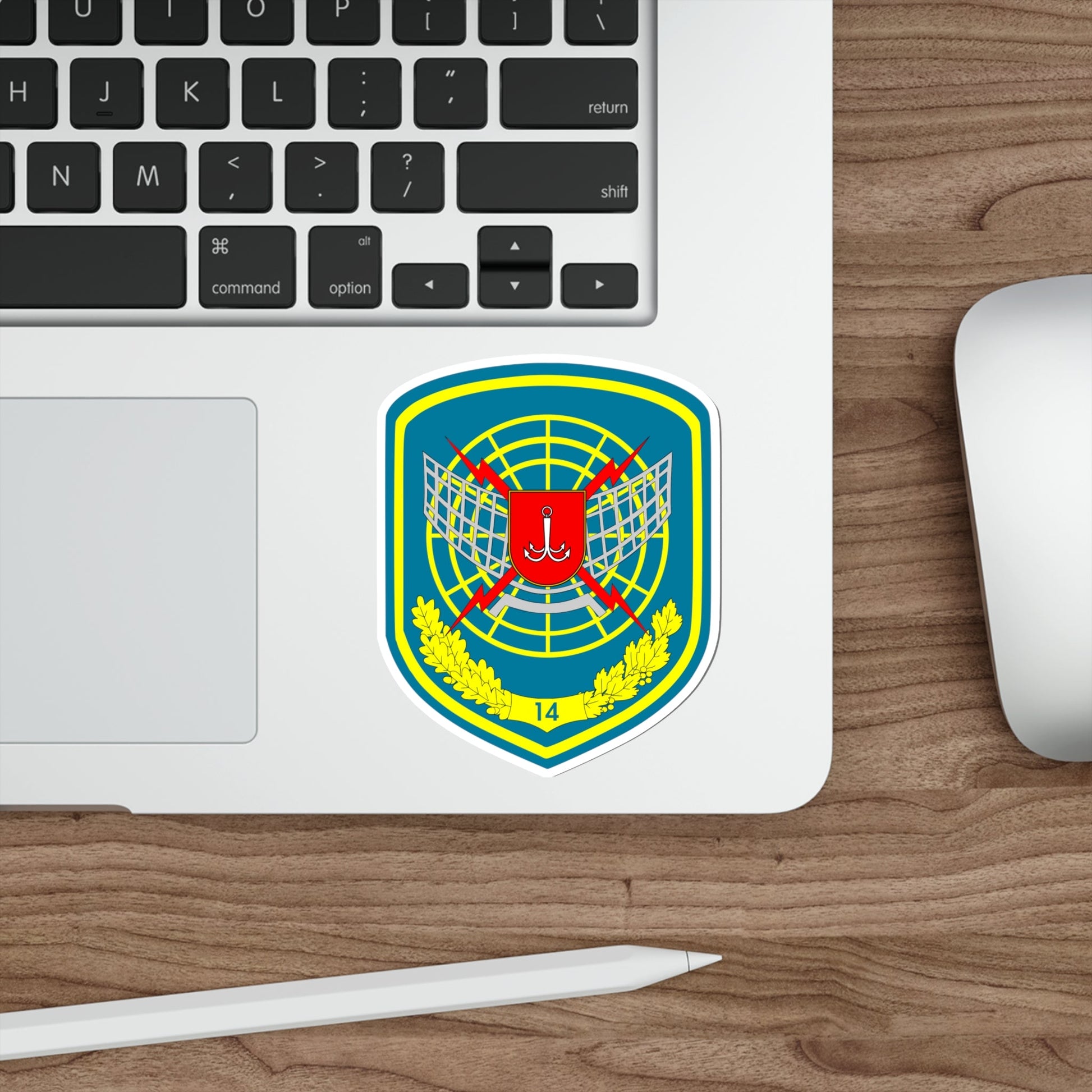 14th Radio-Technical Brigade (Ukraine) STICKER Vinyl Die-Cut Decal-The Sticker Space