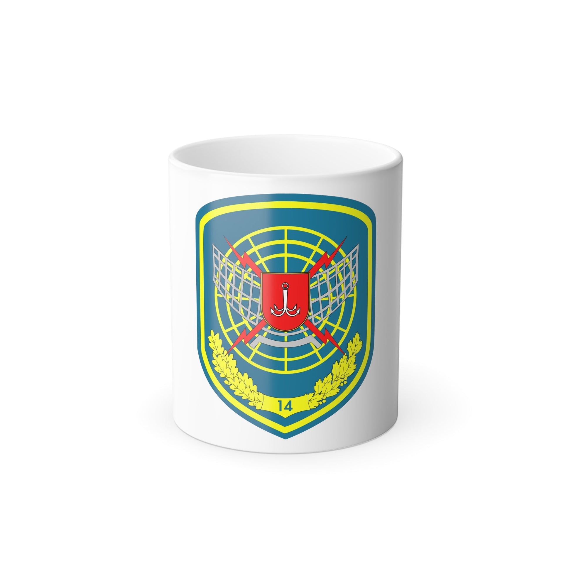 14th Radio-Technical Brigade (Ukraine) (Ukraine) Color Changing Mug 11oz-11oz-The Sticker Space