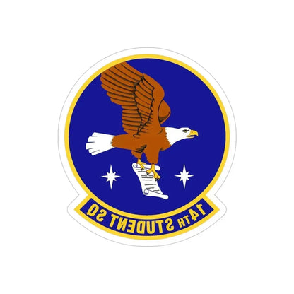 14th Student Squadron (U.S. Air Force) REVERSE PRINT Transparent Die-Cut STICKER - The Sticker Space