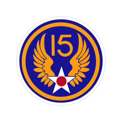 15 Air Force (U.S. Army) Transparent STICKER Die-Cut Vinyl Decal-2 Inch-The Sticker Space