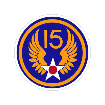 15 Air Force (U.S. Army) Transparent STICKER Die-Cut Vinyl Decal-6 Inch-The Sticker Space