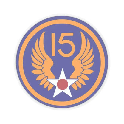 15 Air Force (U.S. Army) STICKER Vinyl Kiss-Cut Decal 2 Inch Transparent - The Sticker Space