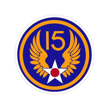 15 Air Force (U.S. Army) Transparent STICKER Die-Cut Vinyl Decal 4 Inch - The Sticker Space